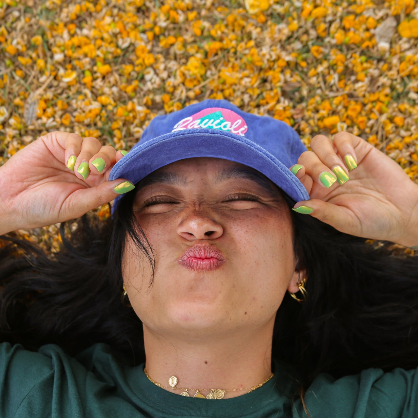 Ravioli Denim Dad Hat