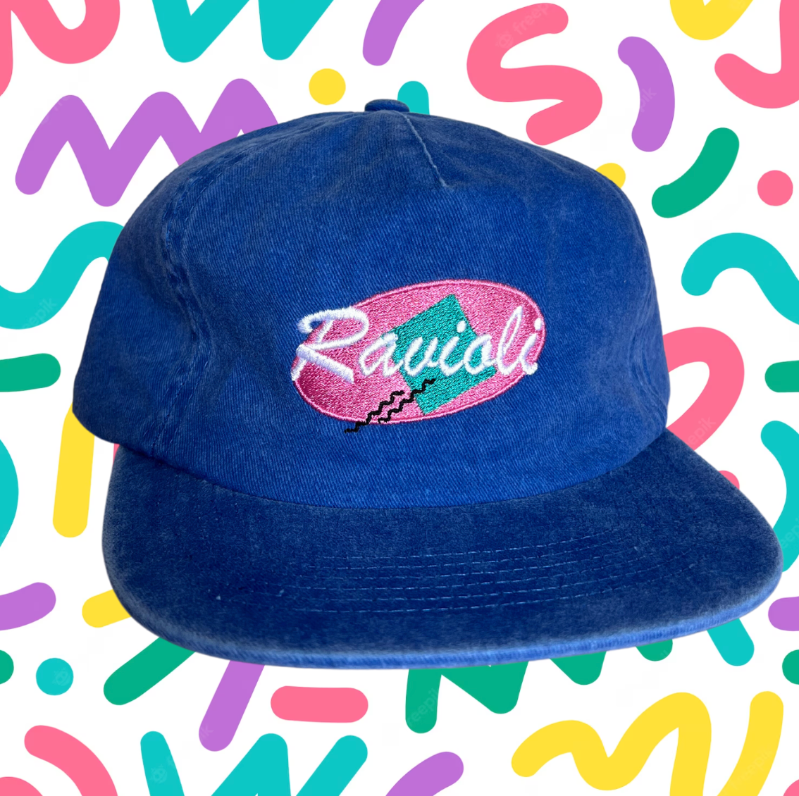 Ravioli Denim Snapback