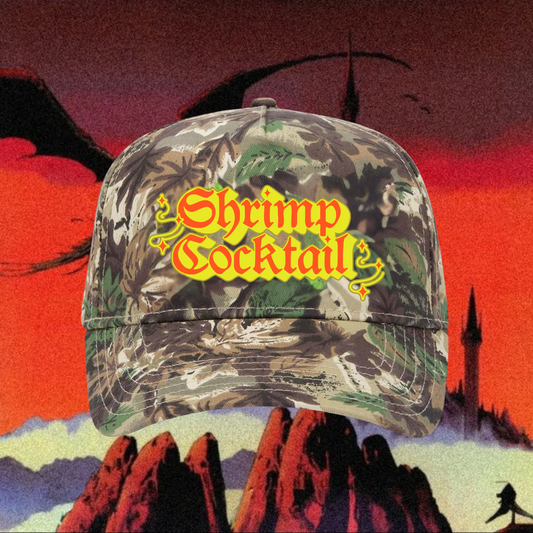 Shrimp Cocktail Camo Snapback