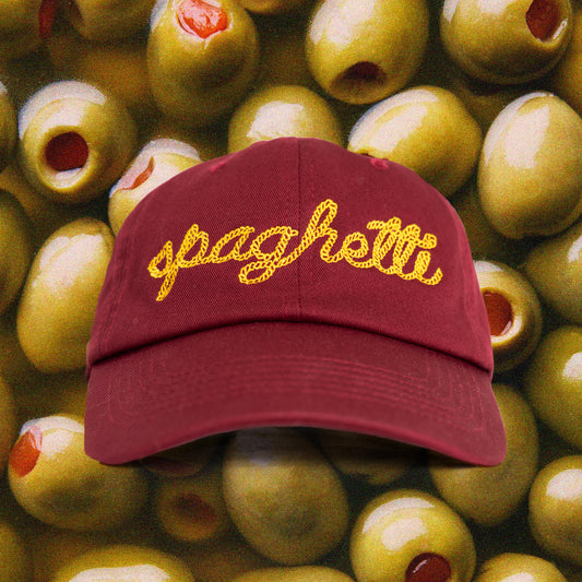 The Original Spaghetti Dad hat. 