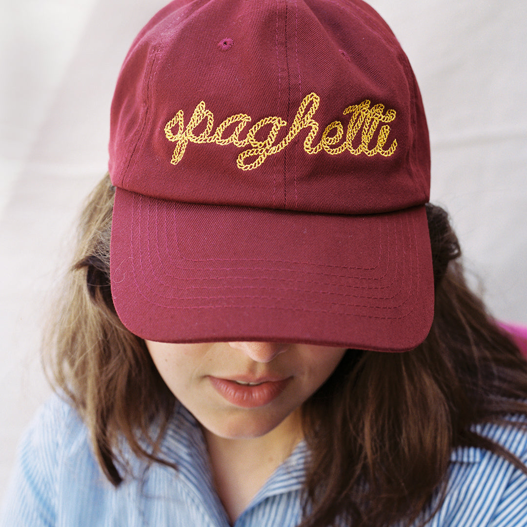 Lasso-font Spaghetti Dad Hat