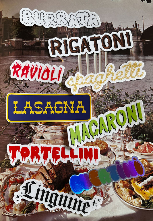 Pasta: the Stickers